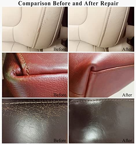 Leather, Vinyl Recoloring Repair Kit 12 Colors, Cracks, Damage Repair Agent — view 5