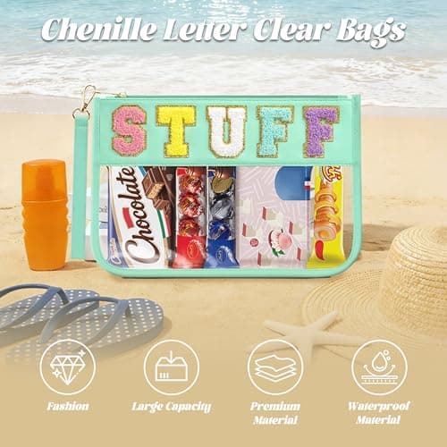 BuyCard Mint Green Clear Stuff Bag for Travel — view 5