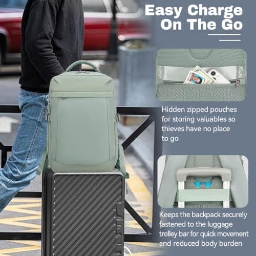 Xkdoai 30L for Easyjet Cabin Bag 45x36x20 Underseat Backpack Hand Luggage — view 6