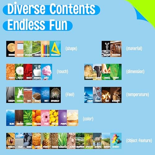 Seek and Find Scavenger Hunt Card Game, 50 Seek and Find Cards, Funny Games for Family, Toddlers, Kids, Adults-Outside, Yard, Camping Activities — view 3