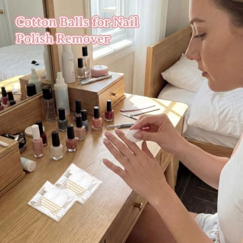 30 Travel Cotton Swabs Set Portable,Vanity Kit Travel — view 6