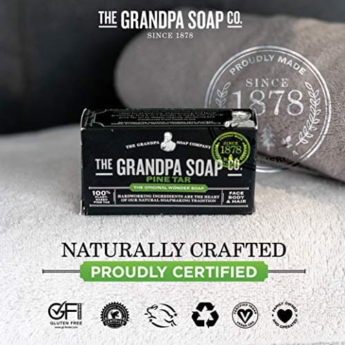 Grandpa's Brands Pine Tar Soap, 4.25 Ounce — view 5