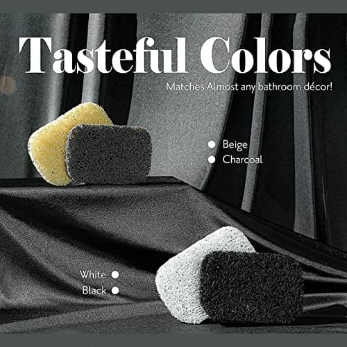 myHomeBody Soap Saver, Lifting Pads for Dish, Set of 6 – 3 Beige, 3 Grey — view 5