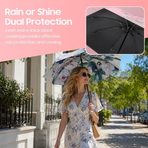 UV Protection Umbrella, 50 SPF Sun Shade Portable Mini Folding Umbrella — view 3