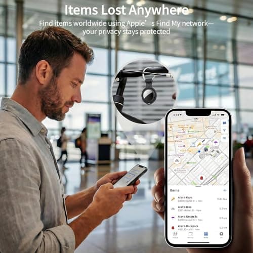 Tracker Tags-2 Pack [Apple MFi Certified]Pair with Apple Find My (IOS Only) — view 5