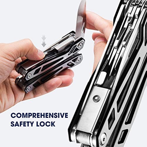 BIBURY Multitools,Multi-Tool Pliers with Rope Cutter,Can Opener,Screwdriver — view 6