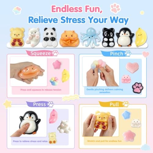 20 Pack Mochi Squishy Toys — view 2