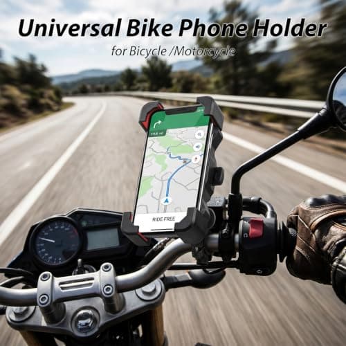 360° Motorbike Phone Holder | Bike Phone Mount Clamp | E Bike Accessories — view 5