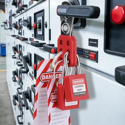 HOLULO Lockout Tagout Kit for Electricians, Circuit Breaker Lock Set — view 6