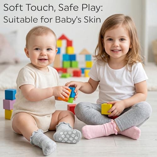 Mother's Choice Organic Cotton Ruffle Baby Socks 6 Pairs Newborn 6-12M — view 6