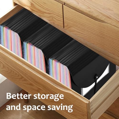 Somnr Accordion File Organiser 13 Pockets, File Folders for Paperwork A4 — view 6