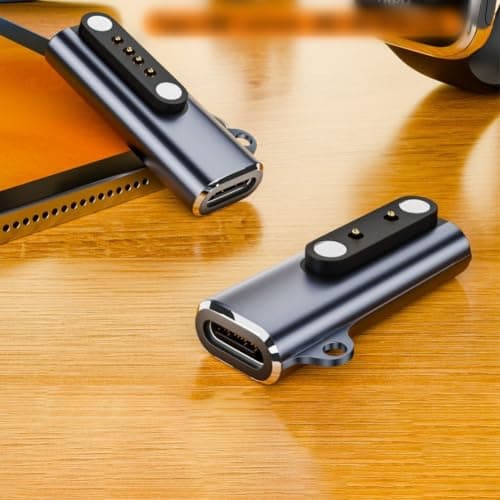 USB C Charger Adapter for PLAUD Note Pro AI Voice Recorder, 2-Pack Gray — view 5
