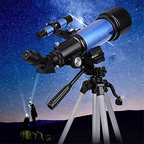 IF.HLMF Astronomical Telescopes,Travel Monocular Telescope Scope 70mm Aperture 400mm Astronomical Refractor Telescopes for Kids Adults Beginners with Tripod and Carrying Bag — view 4
