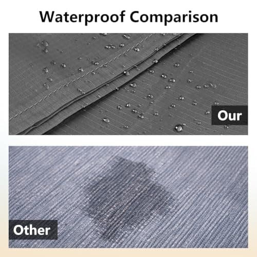 AYBUY Outdoor Travel Blanket, 200 x 140 cm Sandproof Beach Mat, Black — view 6