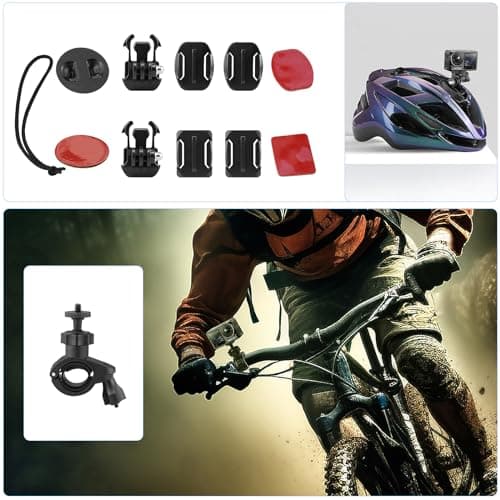 GeeKam 38-in-1 Action Camera Accessory Kit for GoPro, AKASO, DJI, Insta360 — view 5