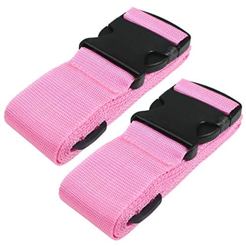 Heavy Duty Luggage Straps for Suitcases Packing Belts Travel Accessories Adjustable Bag Strap 2 Pack