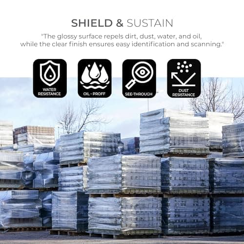 Roe Tenpo Stretch Shrink Wrap Roll - 400mm X 250m, Strong, Water & Moisture Proof, Industrial Strength Cling Film, Plastic Wrap, for Luggage, Pallet Wrap & Packaging (Clear, 1 Roll) — view 4