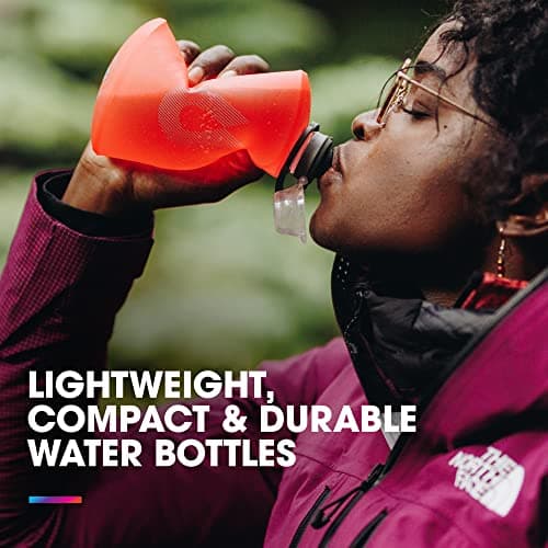 HydraPak Stow Unisex-Adult Bottle, Red, 32 Oz (1 Liter) — view 2