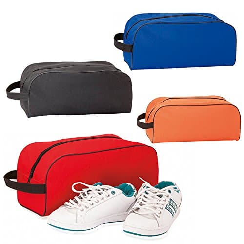 eBuyGB Unisex Sports Football Boot/Walking Shoe Bag, Storage Holdall for Footwear, Orange — view 2