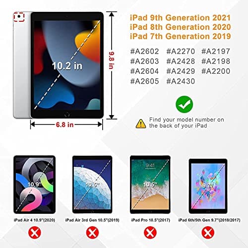 FINTIE Case for iPad 9th / 8th / 7th Generation (2021/2020/2019) 10.2 Inch — view 2