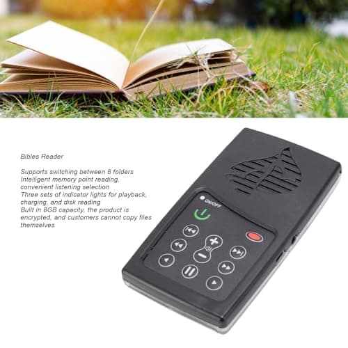 Generic Portable Solar Powered Electronic Bibles Reader with 8GB Storage, Perfect for Daily Commute or Travel (Hindi) — view 4