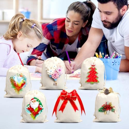 Cotton Drawstring Bag 10×15 cm Cotton Muslin Bags Reusable (25 Pcs) — view 3