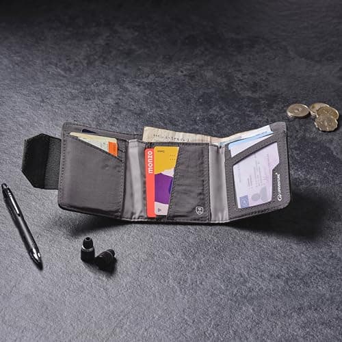 Lifeventure Trifold RFID Protected Nylon Travel Wallet — view 2