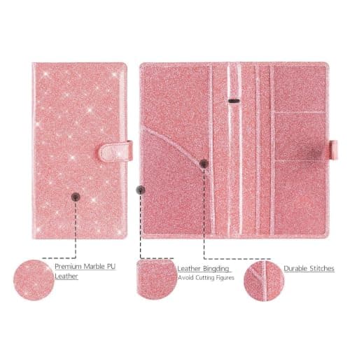 Car Insurance Holder, PU Glove Box Document Organizer, Registration Holder, — view 5