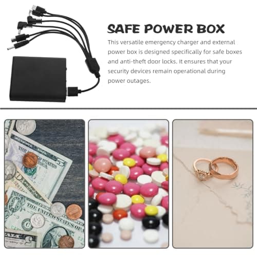 Angoily Emergency Safe Battery Box - External DC Power Supply Unit — view 2