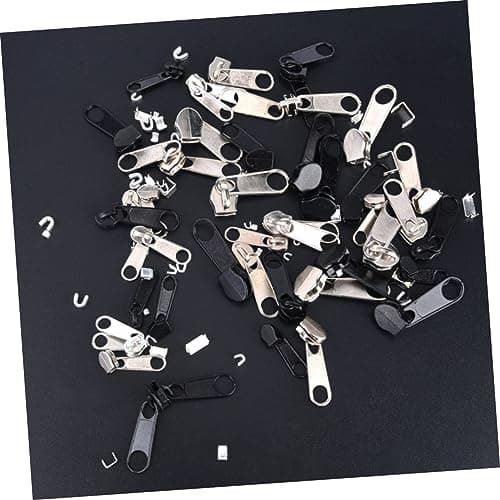 ULDIGI 87pcs Zipper Replacement Sliders Kit Zipper Repair Tool for Clothing Purses Backpack Luggage and Clamps for DIY and Backpacking Accessories — view 2