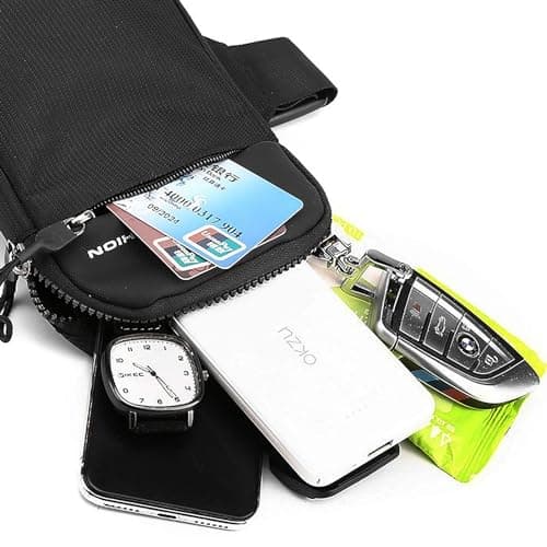 Fantasyon Small Sling Bag, Water Resistant Chest Crossbody — view 6