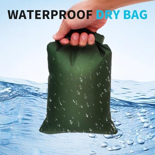 Waterproof Dry Bag Set 8 Pcs – Lightweight & Large Capacity Dry Bags, Ripstop Waterproof Dry Bag in 12L, 10L, 8L, 5L, 3.5L, 3L, 2.5L, 1.5L, Roll-Top Storage Sack for Camping, Hiking, Boating & Fishing — view 3