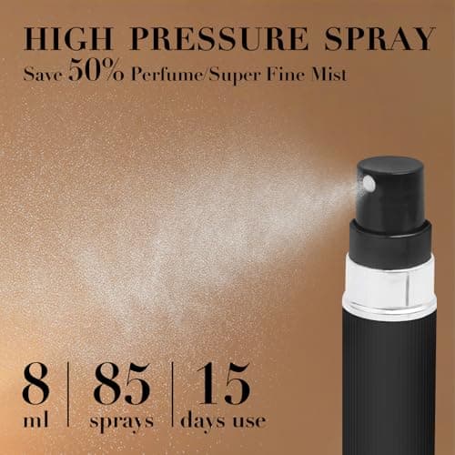 Maxumille 3PCS Perfume Atomiser 8ml, Small Aftershave Spray Bottle for Trip — view 3