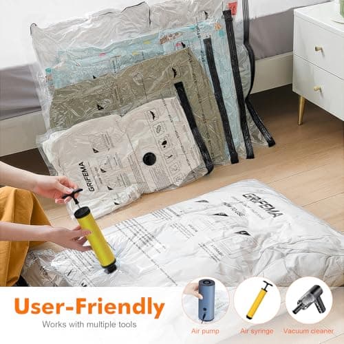 GRIFEMA GH83-4 Vacuum Storage Bags 60x40 cm 6 Pack — view 4