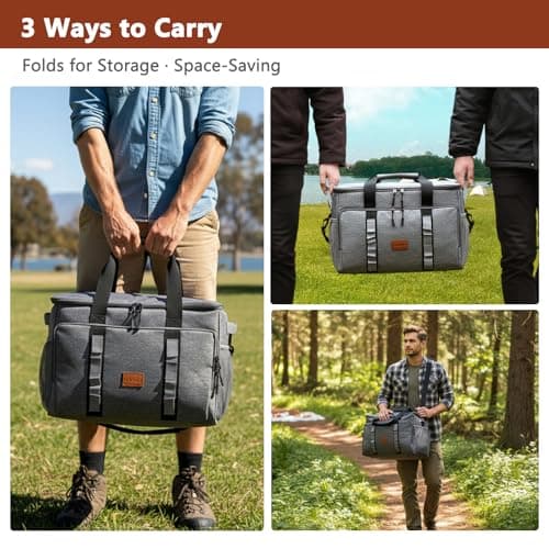 BSDLZCH 35L Insulated Cool Bag, Thermal Picnic Cooler — view 6