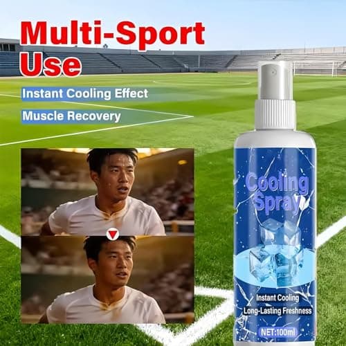 Cooling Spray for Hot Weather 100ml Summer Refreshing Non Greasy — view 5