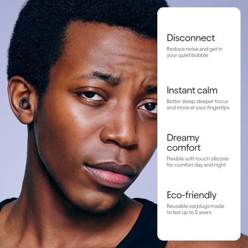 Loop Quiet 2 Ear Plugs - Ultra-Comfy Reusable Hearing Protection for Sleep — view 2