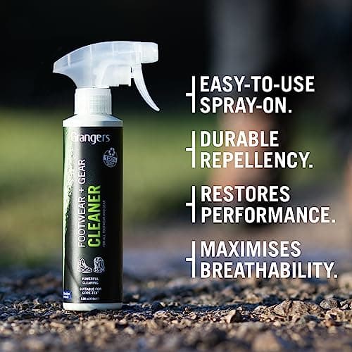 Grangers Footwear Care Kit | Complete Eco-responsible Cleaning and Waterproofing for all Outdoor Footwear | Walking | Hiking | Waterproof Kit — view 2