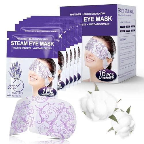 BeMyLady Self Heating Steam Eye Mask, Heated Sleep Mask for Sleep & Travel