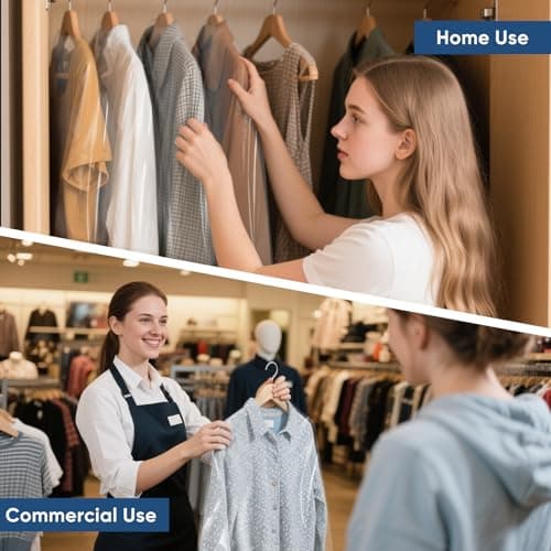 SmileLucky 50 Pack 60x100cm Dry Cleaning Garment Bags for Hanging Clothes — view 6