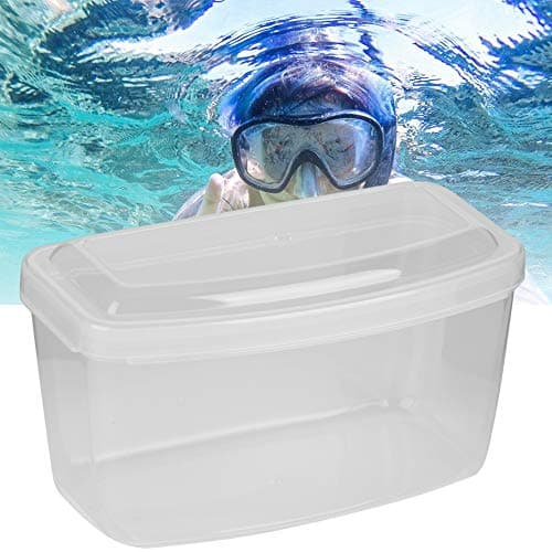 2PCS Diving Mask Case, Plastic Swimming Glasses Box Portable Dive Goggles Case Mask Box for Diving Snorkeling Equipment — view 6