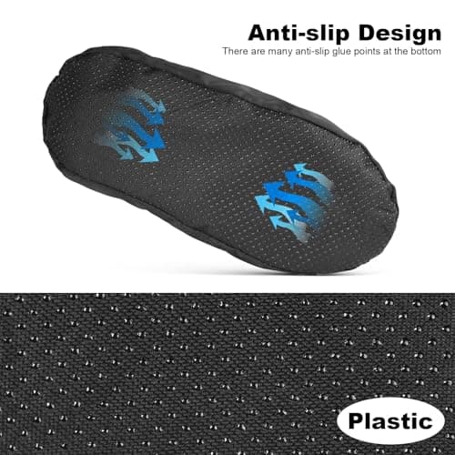 flintronic 4 Pairs Reusable Overshoes, Waterproof Non-Slip ShoeCovers, Shoe Covers Suitable for Keeping Floor/Carpet Clean and Tidy, Thickened Dustproof Overshoes — view 4