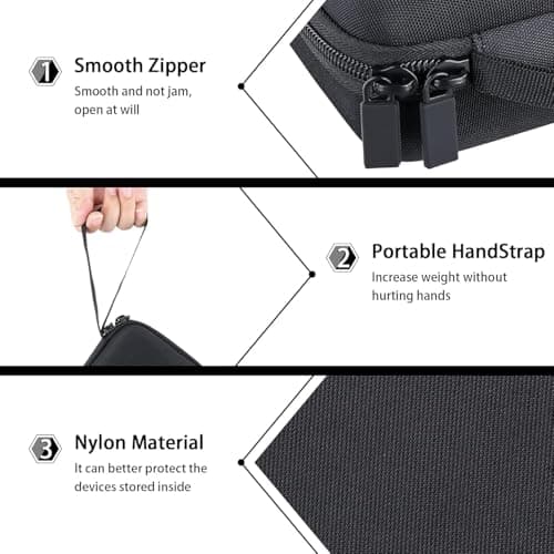 co2CREA Hard Travel Case for Anker MagGo 3-in-1 Wireless Charger A2557 — view 6