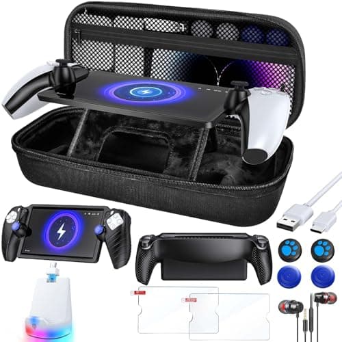 13 in 1 Bundle Accessories for Playstation Portal with RGB Charging Dock