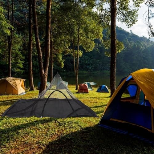 Triangle Net Tent Single Portable Camping Mosquito Net — view 5