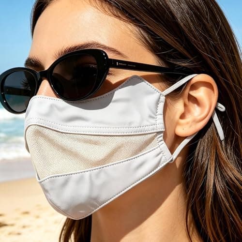 Ice Silk Face Cover Lightweight Soft UV Blocking — view 3
