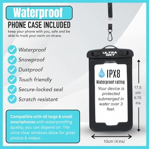 Premium Waterproof Bag, Sack with Phone Dry Bag and Long Adjustable Shoulder Strap Included, Perfect for Kayaking/Boating/Canoeing/Fishing/Rafting/Swimming/Camping/Snowboarding (Yellow 10 L) … — view 6