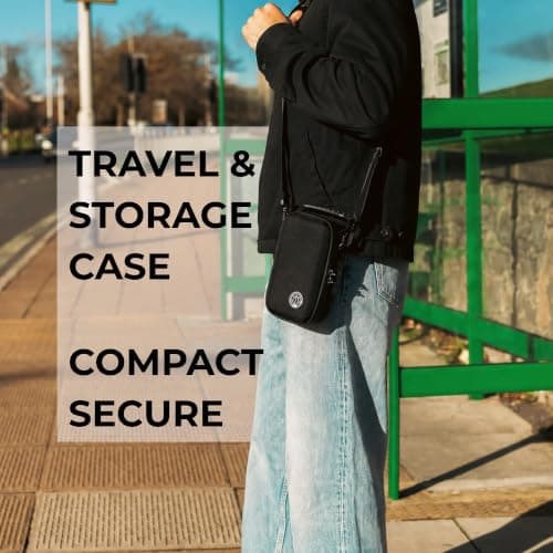 Odour Resistant Bag Kit – Hard Travel Case, Carbon Lined, Combination Lock — view 5