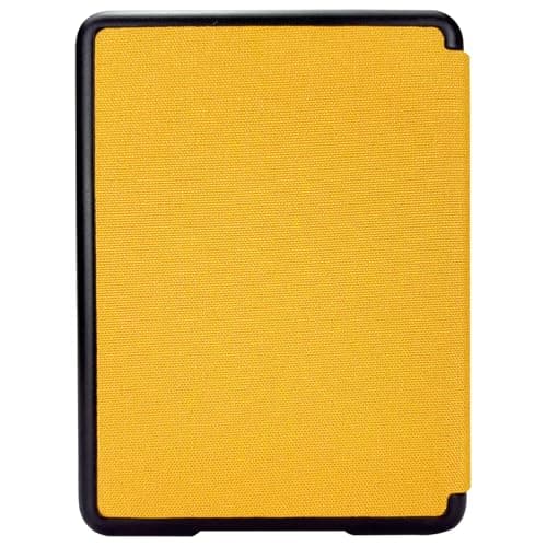 ZhaoCo Case for 7'' Kindle Colorsoft Signature Edition 2024 / Kindle Paperwhite 2024 / Kindle Paperwhite Signature Edition 2024, Book Folio Smart Protective Cover (Fabric Yellow) — view 2