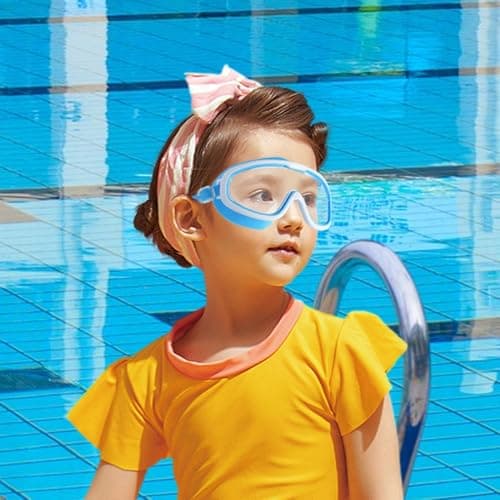 Kids Swim Goggles Anti-Fog, 180 Degree Broad View, PC Lenses — view 2